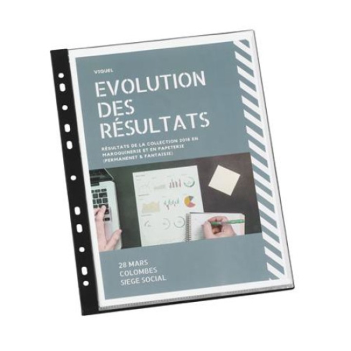 Dosar, Viquel, A4, Negru