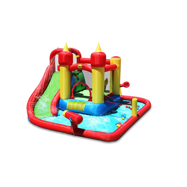 Надуваем замък Happy Hop, воден замък