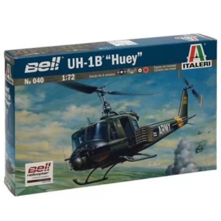 Italeri: UH-1B Huey helikopter makett, 1:72