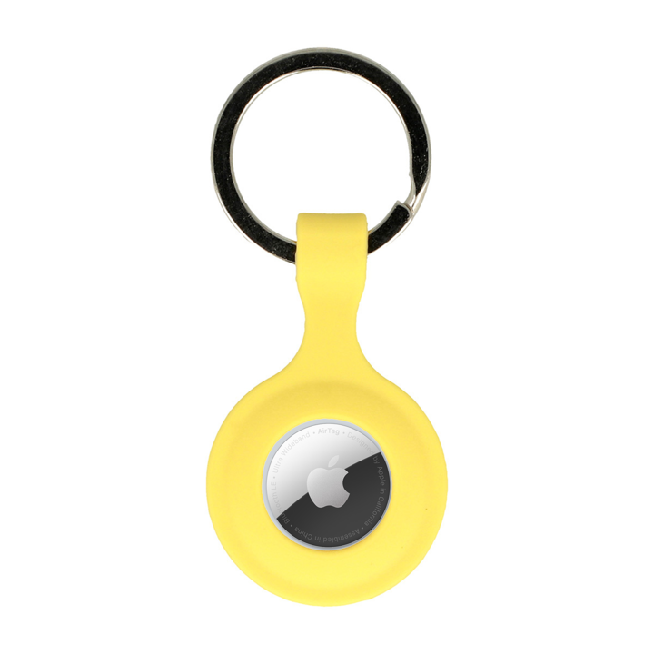 Casey Studios tok Airtag szilikonhoz, Sárga