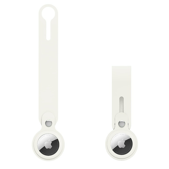 Casey Studios tok Airtag Loophoz, Fehér