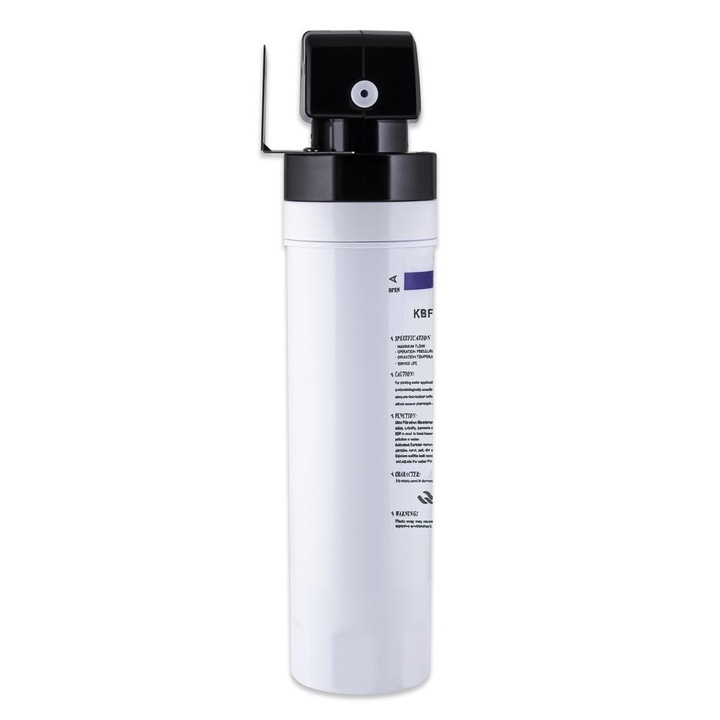 Cartus filtru apa 4 in 1 ultrafiltrare cu alcalinizare in 4 nivele AQUAROO Compact House PH+, Twist Quick, 0.02 microni, 3000 litri