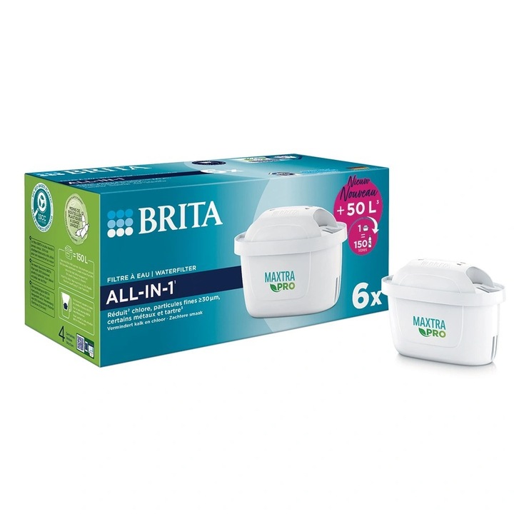 НОВО! Комплект филтри Brita Maxtra Pro, 6 броя