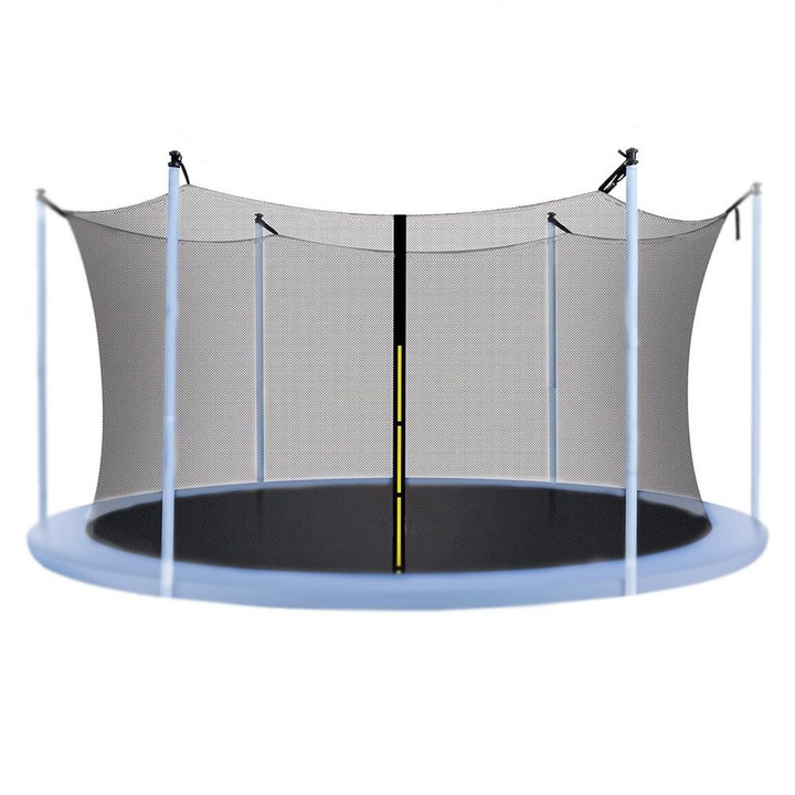 Sersimo biztonsági és védőháló trambulinokhoz, 180cm, 6 belső oszloppal