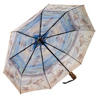 Umbrela pliabila Galleria Inc. USA, Model plaja, O 122 cm, Multicolor