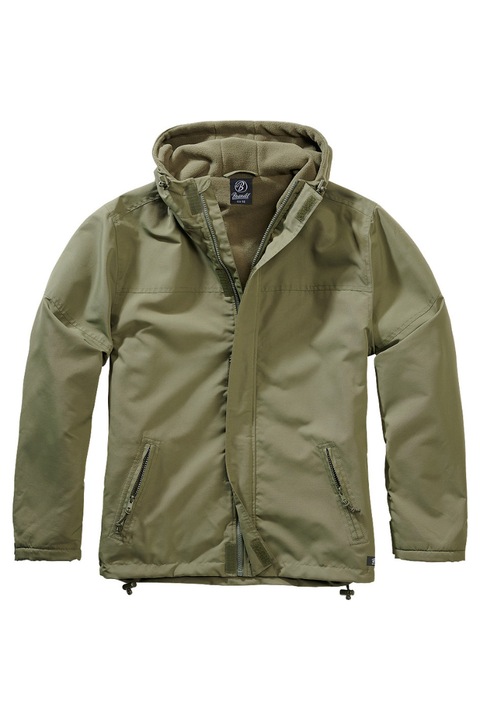Jacheta pentru barbati Brandit Bunda Windbreaker, Poliester, Verde kaki, Kaki