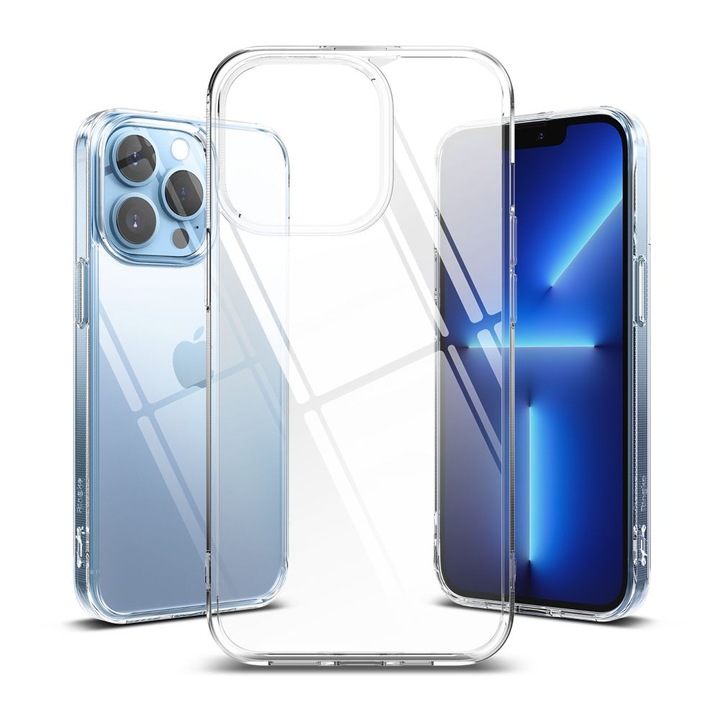 Husa Ringke Fusion pentru iPhone 13 Pro, Transparenta