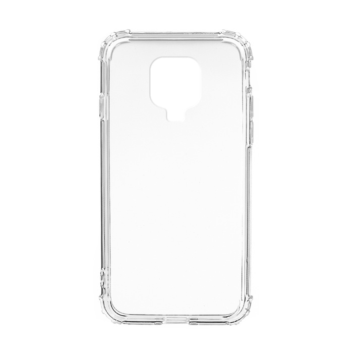 Husa Anti Shock, Compatibila Cu Xiaomi Redmi Note 9 Pro, Transparent, Silicon Premium, Rezistenta