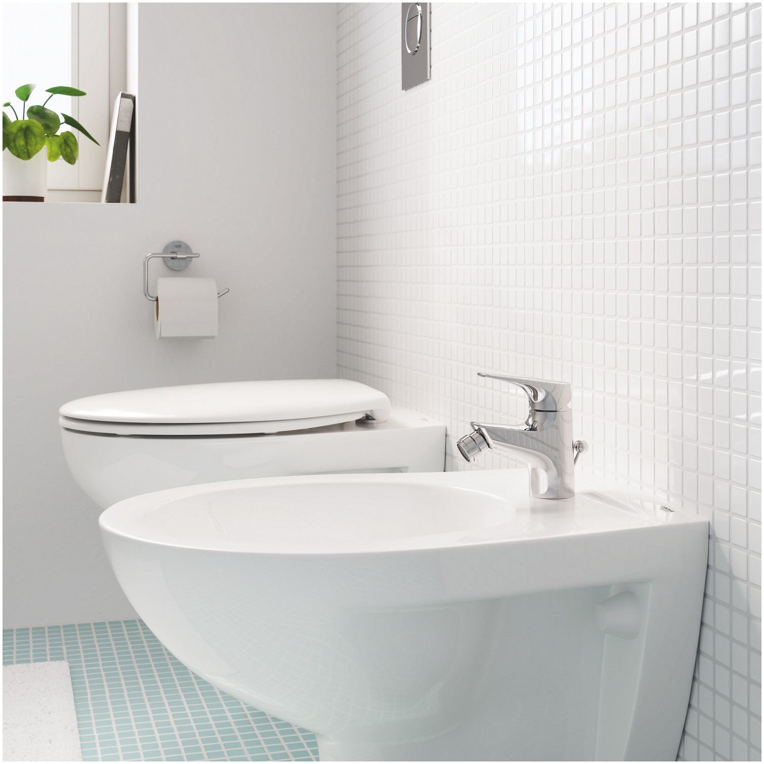 Смесител биде Grohe Start Edge 23345001, 3/8'', Размер S ...