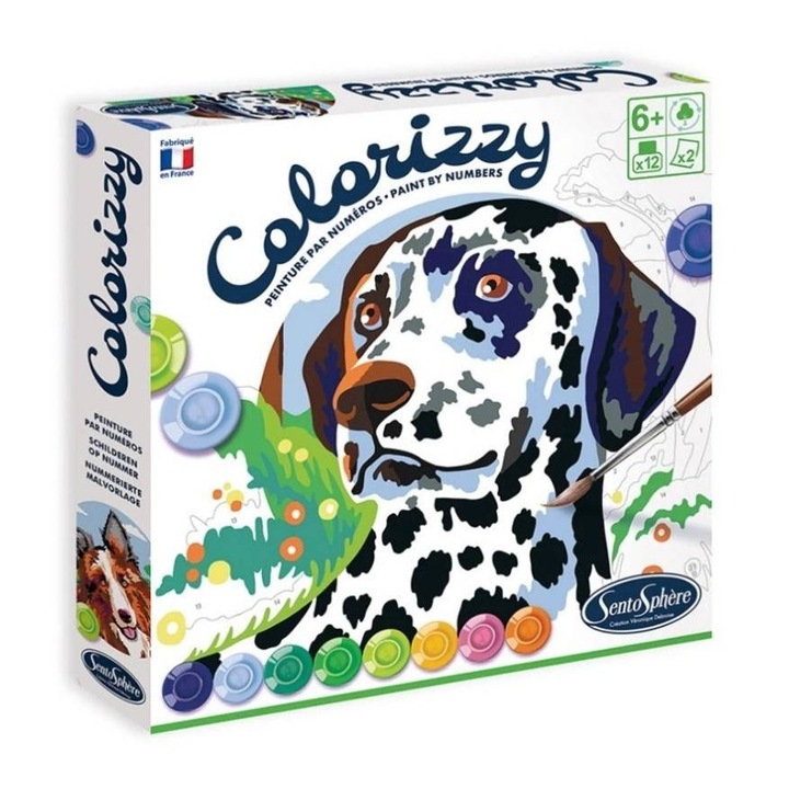 Colorizzy - Festés számokkal - Kiskutyák