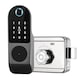 Incuietoare inteligenta Smart, waterproof, deblocare cu amprenta, parola, card, APP bluetooth, cheie, pentru usa de exterior
