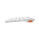 Безжична клавиатура A4TECH FBX51C FStyler, Бял, Bluetooth