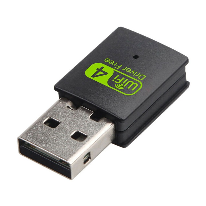 WiFi адаптер, WODESYS WD-3505C, 300Mbps, 1 антена, черен
