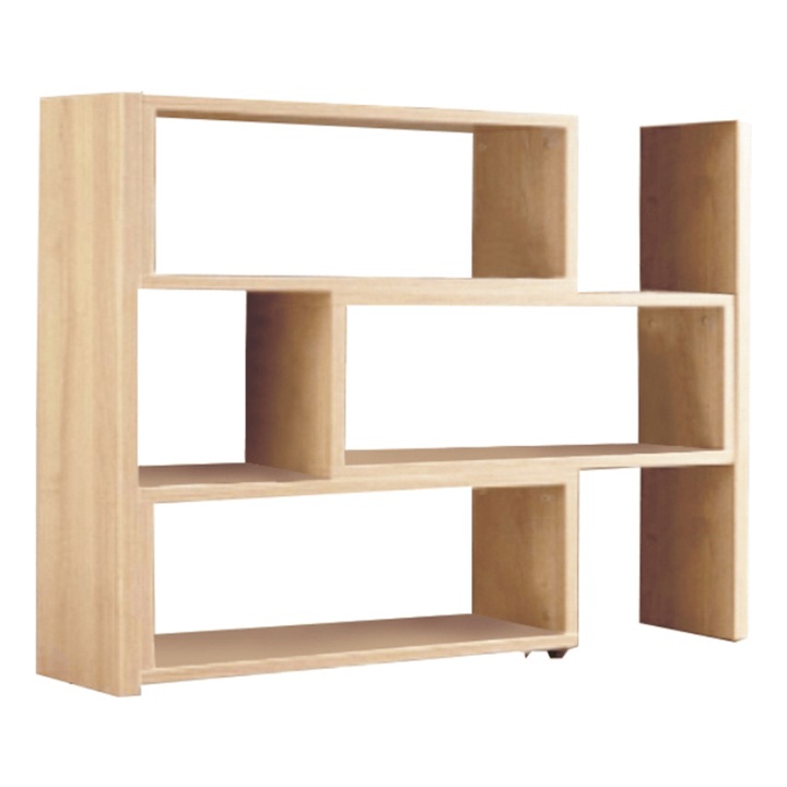 Рафт Kloe sonoma мдф дъб сонома 125x24x83 см