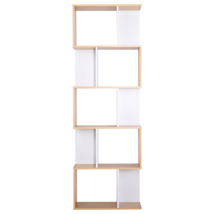 МДФ рафт от бял бор Erdem 60x24x180 см