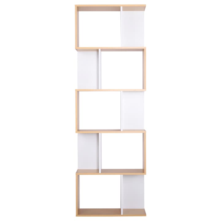 МДФ рафт от бял бор Erdem 60x24x180 см