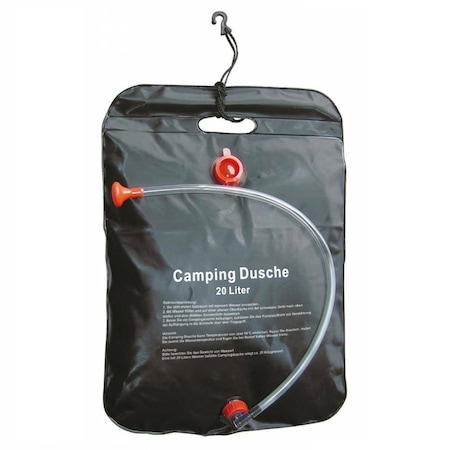 Dus solar portabil pentru camping, Haushalt, capacitate 20 litri, cu suport de suspendare ranforsat