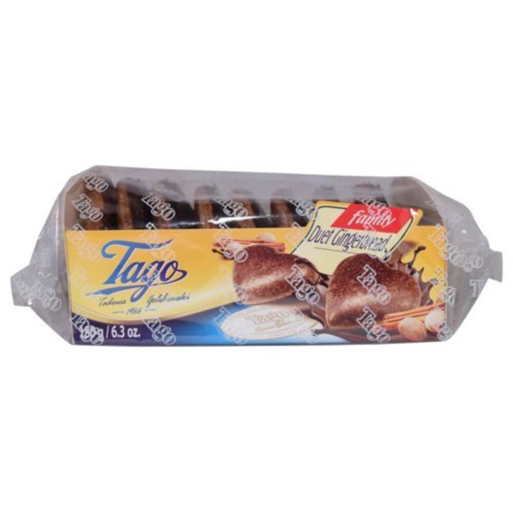 Turta Dulce cu Ciocolata Tago Family Duet, 180 g