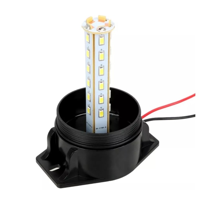 LED Lampa de urgenta cu semnal tip Girofar, stroboscopic, 130mm x