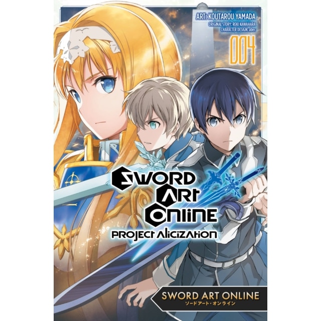 Sword Art Online: Project Alicization, Vol. 4 (manga) de Reki Kawahara - Alicization Awakening Sword Art Online 17 Reki Kawahara