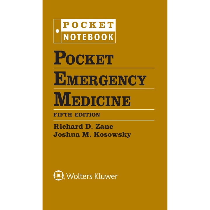 Pocket Emergency Medicine de Richard D. Zane MD, FAAEM