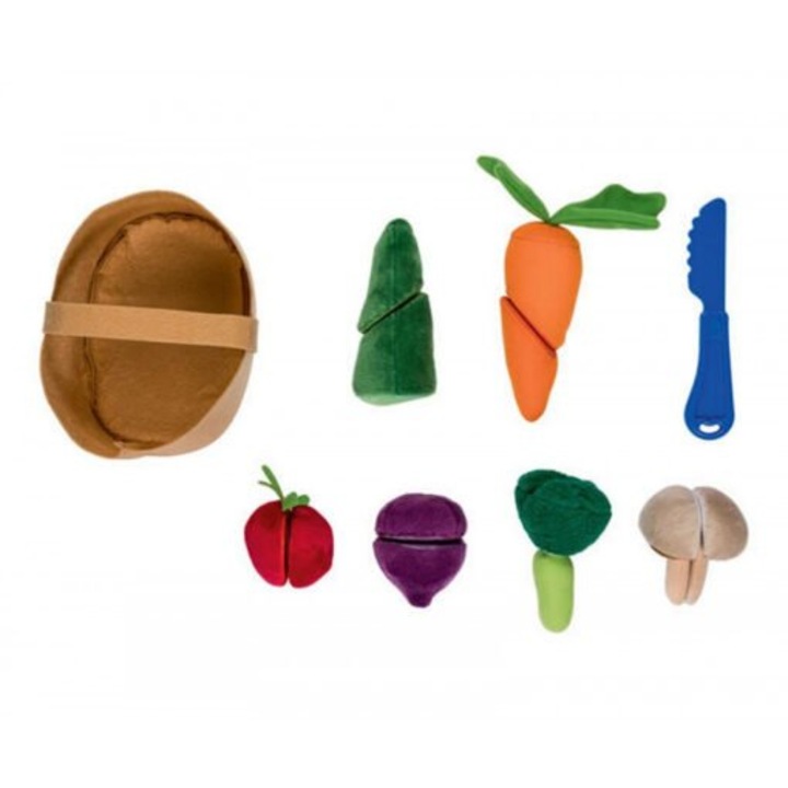 Set 6 legume de feliat din plus, 7toys
