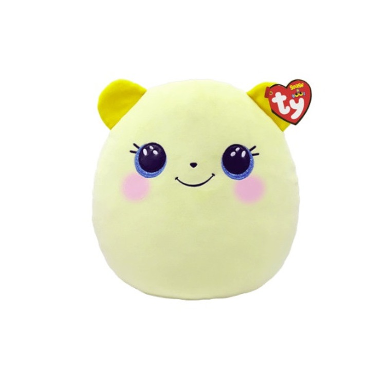 Jucarie de Plus, Ty Squish A Boos Buttercup The Bear, 35 cm