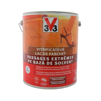 Lac Parchet Baza Solvent incolor satinat 2,5L Lac Parchet Baza Solvent incolor satinat 2,5L