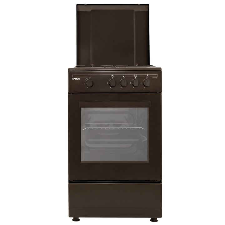 Aragaz Samus SM 450 MBS, 4 arzatoare, 3 Ani garantie, Maro