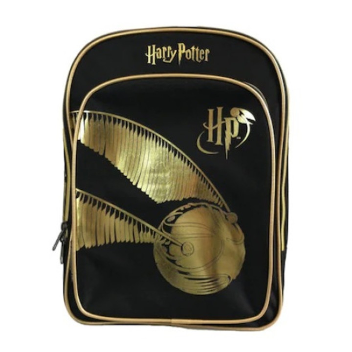 Golden Snitch, Harry Potter, hátizsák, 38 x 27 x 11 cm