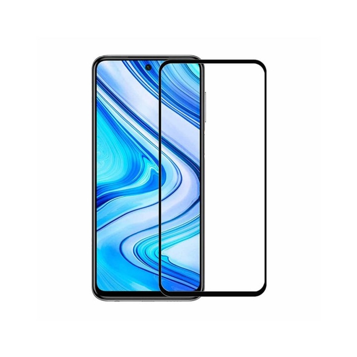 Upzz Full Glue 5d Secure Glass védőfólia, kompatibilis a Xiaomi Redmi Note 11 Pro telefonnal, jobb, tokbarát