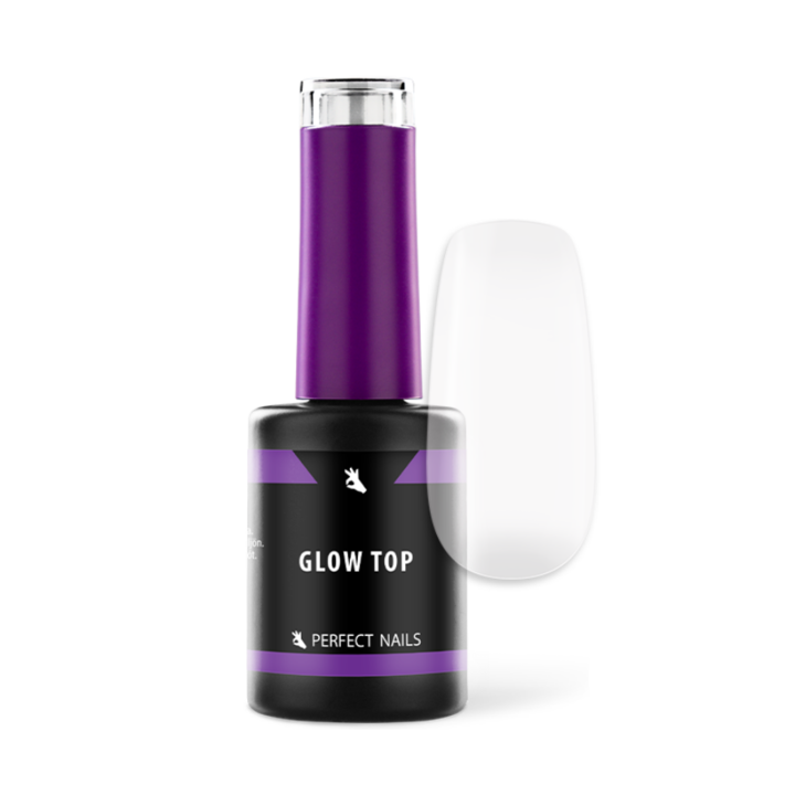 Гел Perfect Nails Glow Top Gel, Светещ, Гланц 8 мл