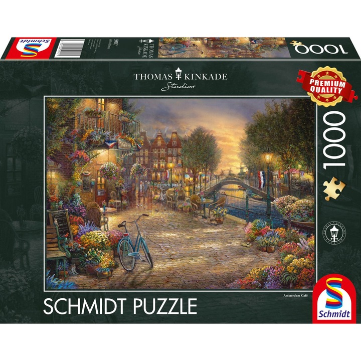 Пъзел Schmidt - Томас Кинкейд: Амстердам, 1000 части