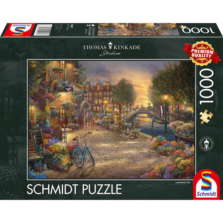 Пъзел Schmidt - Томас Кинкейд: Амстердам, 1000 части