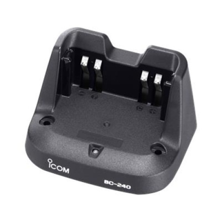 Alimentator statie radio desktop docking charger Icom BC240 C-F3002 IC-F4002 IC-V80E IC-V86E IC-V3MR MURS pentru acumulatori BP-298 BP-299
