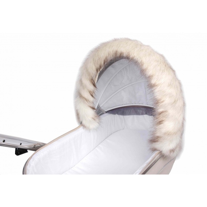 Blana carucior, Jasmine, Poliester, 100x11 cm, Maro/Bej