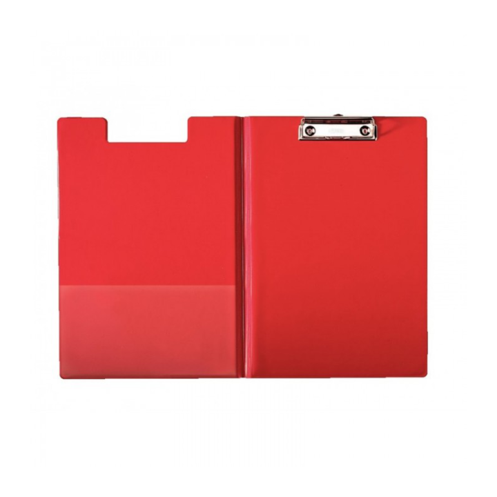 Clipboard dublu A4, DACO, Rosu