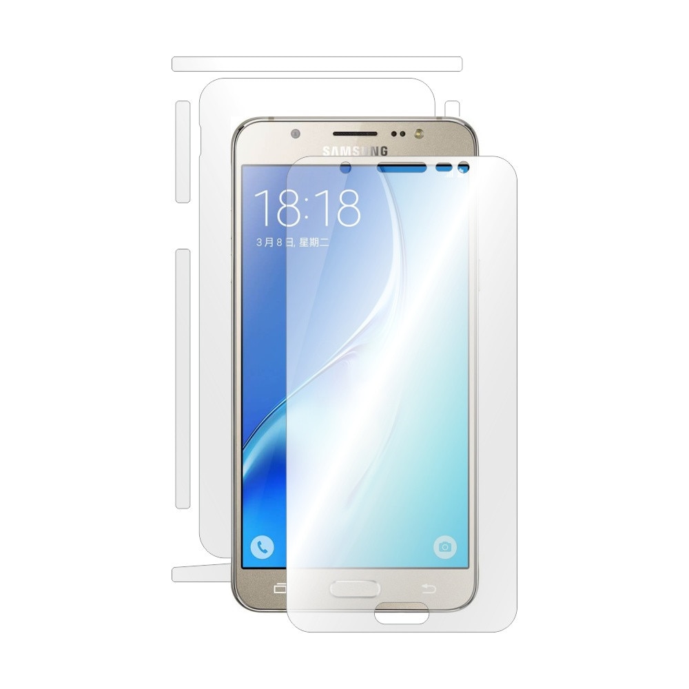 Folie de protectie Clasic Smart Protection Samsung Galaxy J5 (2016) fullbody,protectie completa ecran,spate si laterale+Smart Spray®,Smart Squeegee® si microfibra incluse