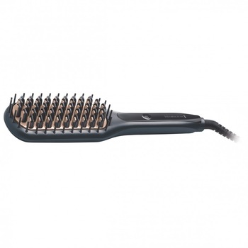 Perie de indreptat parul Remington CB7400, Invelis ceramic, 230 grade, 3 setari temperatura, Incalzire rapida, Husa, Negru Perie de indreptat parul Remington CB7400, Invelis ceramic, 230 grade, 3 setari temperatura, Incalzire rapida, Husa, Negru