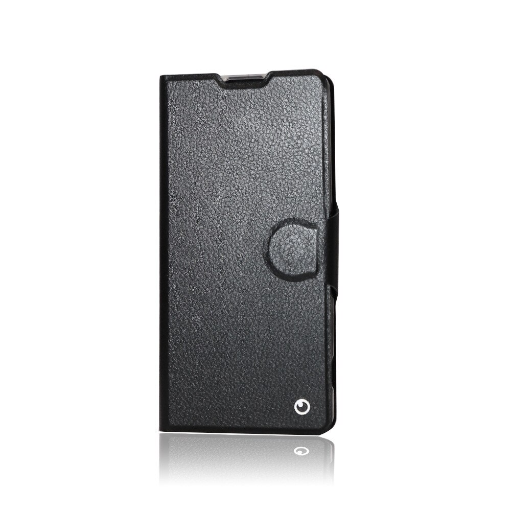 Flip cover Lemontti Jelly pentru Sony Xperia XA, Negru