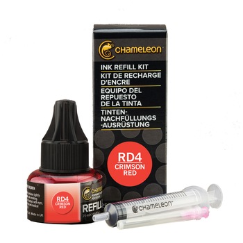 Refil Marker Chameleon Crimson Red RD4 25 ml Refil Marker Chameleon Crimson Red RD4 25 ml