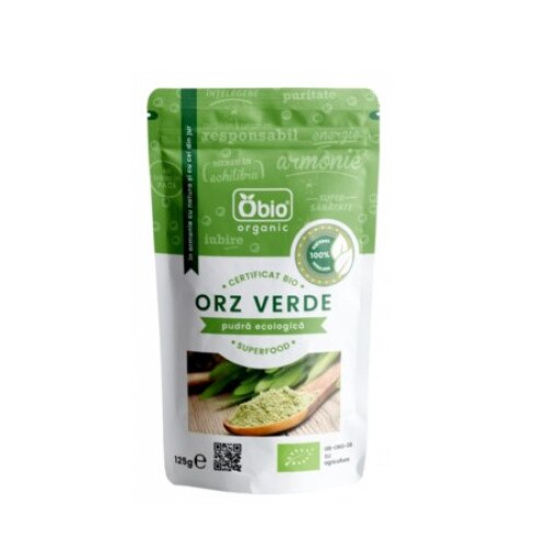 Orz Verde Pulbere Bio, 125 gr, Obio