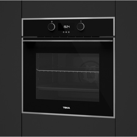 Cuptor incorporabil Teka HLB 830 SS, Electric, 70 l, Sistem curatare HydroClean PRO, Control touch, Display LED, Clasa A+, Inox antiamprenta