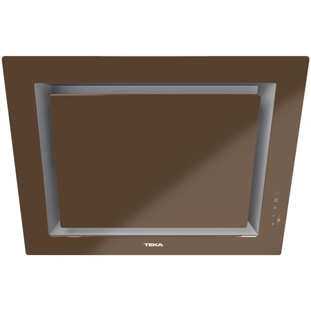 Hota incorporabila decorativa Teka DLV 68660 LB TOS, 725 m3/h, 3 viteze+intensiv, Functie FreshAir, Touch control, Clasa A+, 60 cm, London Brick Brown