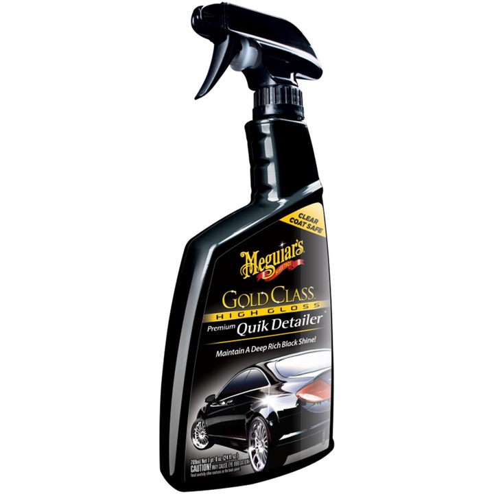 Почистващ разтвор Meguiar's, Gold Class Premium Quik Detailer, Автомобилни детайли, 709 мл