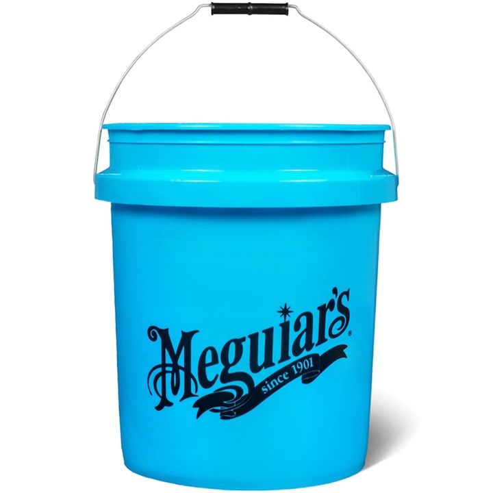 Кофа за миене на кола Meguiar's Hybrid Ceramic Blue Bucket, Капацитет 18.9 л