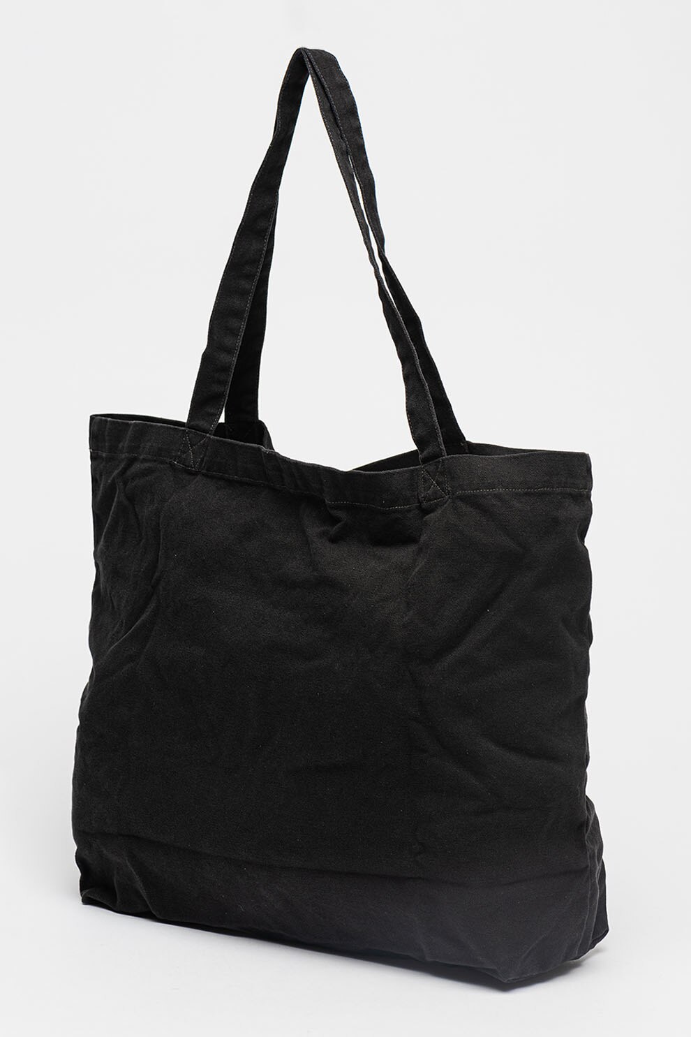 AllSaints, Geanta shopper cu logo supradimensionat Oppose, Alb, Negru ...