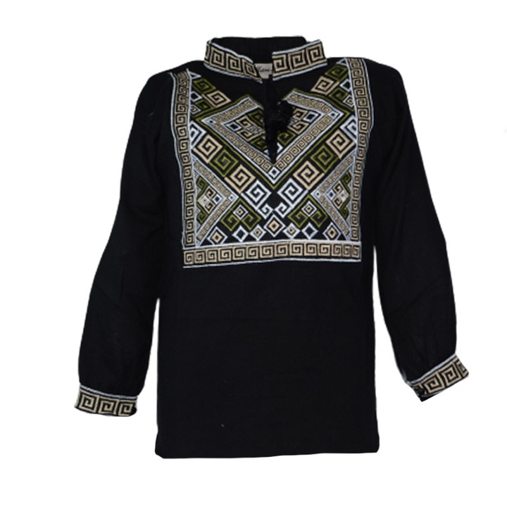 Блуза за момче Mini Junior MRI-10-86-92, Черна 77255