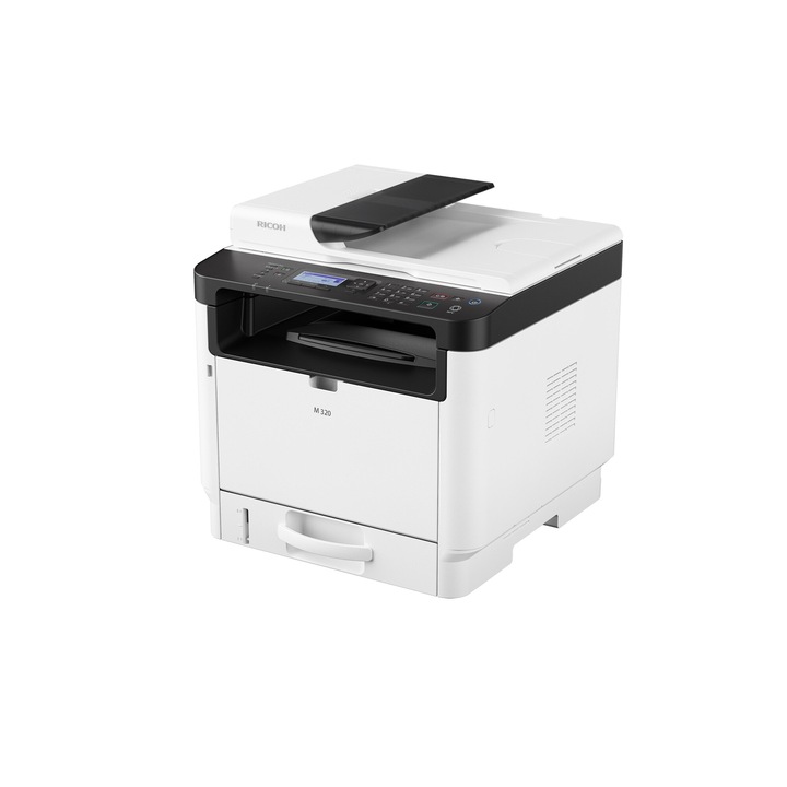 Мултифункционално у-во устройство RICOH M 320, Монохромно, 3 в 1, А4, ADF RICOH-MFC-M320