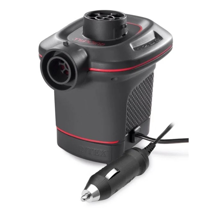 Електрическа помпа Intex Quick Fill, 650л/мин, 12V, 3 дюзи, Надуване, Спихване
